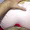 CLOTHED COUPLE DRY HUMPING DOGGYSTYLE CUM IN UNDERWEAR LEAK