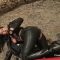 KINKY LEATHER CLIPS – COCO DE MAL – UNZIPPING HER LEATHER PANTS LEAK